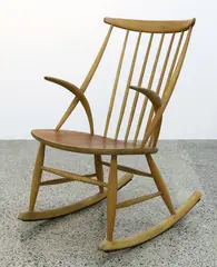 Illum Wikkelsø for N. Eilersen, A 1950s rocking chair