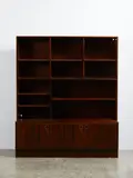 Svend Ellekaer, A 1960s Danish credenza bookcase