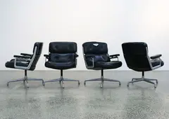 Charles & Ray Eames for Vitra, Four 'ES 104 Lobby Chairs'