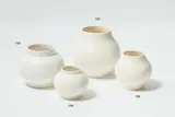 Ernest Shufflebotham for Crown Lynn, Small handpotted vase