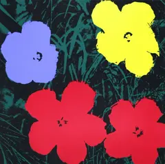 Flowers 11.73 by Andy Warhol, sold Sep 2020