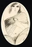 Ralph Hotere, Untitled - Nude Study