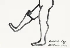 Folded Leg by Richard Killeen, sold Sep 2020