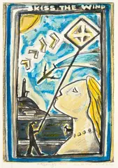 Kiss the Wind by Nigel Brown, sold Sep 2020