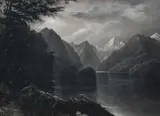 J. M. Madden, New Zealand Lake Scene