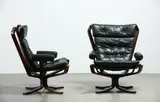 Sigurd Resell, A pair of rare ‘Falcon’ chairs