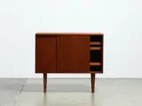 A small 1950s Danish teak cabinet by Kai Kristiansen for Fm furniture, sold Feb 2020