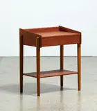 Børge Morgensen for Søborg, A small 1950s Danish teak bedside cabinet