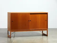 Borge Morgensen, A nicely proportioned two door sliding cabinet