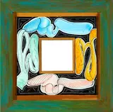 Warren Tippett, Ceramic tile framed mirror