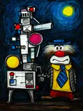 Ted Dutch, Untitled – Clown and Signaller Figure