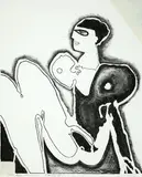 Pat Hanly, New Age Woman 2
