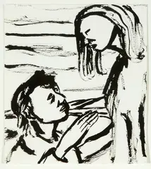 Two Figures by Jeffrey Harris, sold Feb 2020