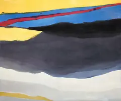 Split Sky – Raincloud by Gretchen Albrecht, offered Feb 2020
