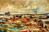 Stanley Palmer, Untitled – Auckland Harbour Scene