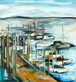 Natalie Findlay, Untitled – Boats in the Marina