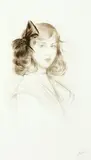 Paul César Helleu, Portrait of a Girl