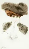 Paul César Helleu, Portrait of Madame Helleu
