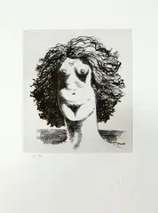 Le Viol/The Rape by René Magritte, offered Feb 2020