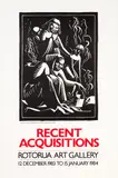 Recent Acquisitions, Rotorua Art Gallery Exhibition Poster