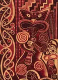 Barbara Hill, Untitled – Māori Motif