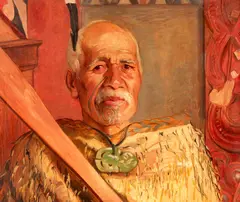 Harry Linley Richardson, Portrait of a Māori Man