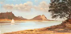 J.E. Robinson, Whangarei Heads from Marsden Point