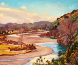 Irvine James Major, Winter, Takaka River