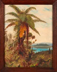 Tree Ferns by Trevor Lloyd, offered Oct 2018