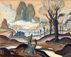 John Ritchie, Smoke and Desolation, Cassino, Italy