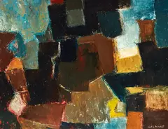 Interlocking Structures by Desmond W. Helmore, sold Oct 2018