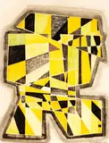 Geoffrey Fairburn, Yellow Abstract