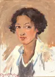 Annie Elizabeth Kelly, Portrait of a Woman
