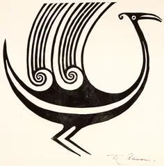 Theodorus Johannes Schoon, Mythological Bird in the Opihi River Style