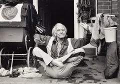 Gil Hanly, Theo Schoon Enacting a Balinese Dance Pose