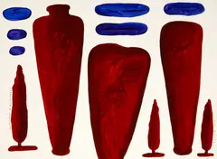 Terracotta & Landscape by Gavin Chilcott, sold Oct 2018