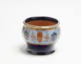 Royal Doulton, Kia Ora blue stoneware vase