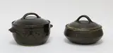 Doreen Blumhardt, Two stoneware lidded casserole dishes