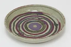 Stoneware platter by Doreen Blumhardt, sold Jul 2018