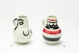 Frank Carpay for Crown Lynn, Hand painted squat jug