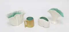 Four whiteware vessels by O.C Stephens, sold Jul 2018