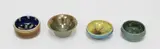 O.C Stephens, Four small hand potted bowls
