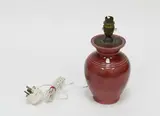 O.C Stephens, Red glazed lamp base