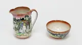 and a jug by Grimwades Maori Ware lustre bowl, sold Jul 2018