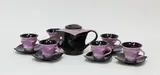 Bob Steiner, Purple and black tea set