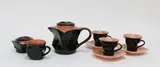 Bob Steiner, Red and black tea set