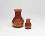 Arthur Rhodes for Crown Lynn, Two terracotta vases