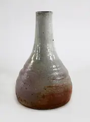 Tall conical flask by Len Castle, offered Feb 2018