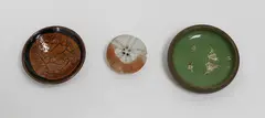 Len Castle [attrib.], Two small unmarked ceramics