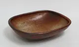 Len Castle, Large stoneware shino glazed platter